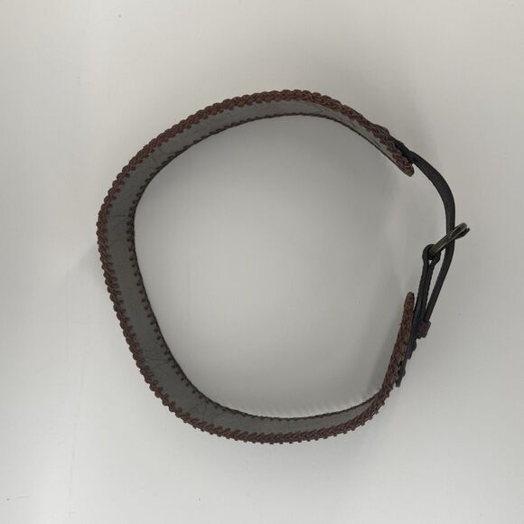 3.5" Wide Waist Leather Statement Belt Boho bohemian western equestrian multi 29 - Picture 3 of 12